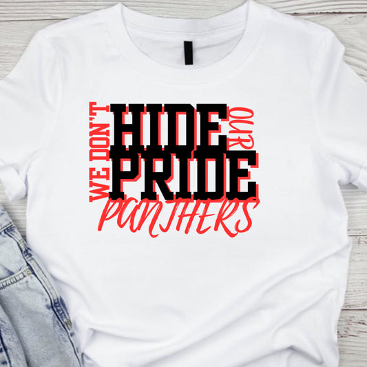 We don’t hide our pride..panthers