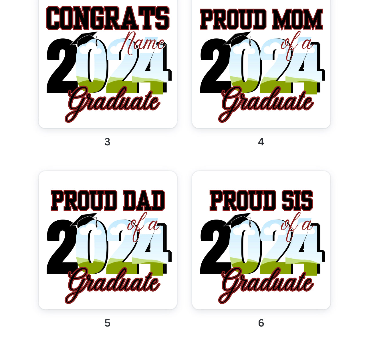 Grad 2024 template