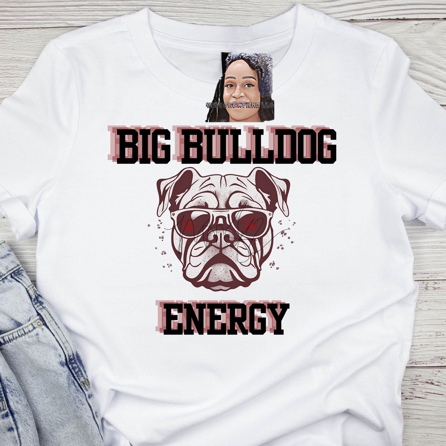 Big Bulldog energy tee