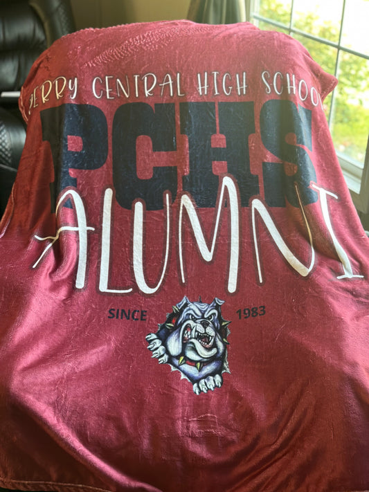 Alumni Fleece Throw